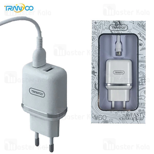 2.4A V60مدل TRANYOO کله شارژر